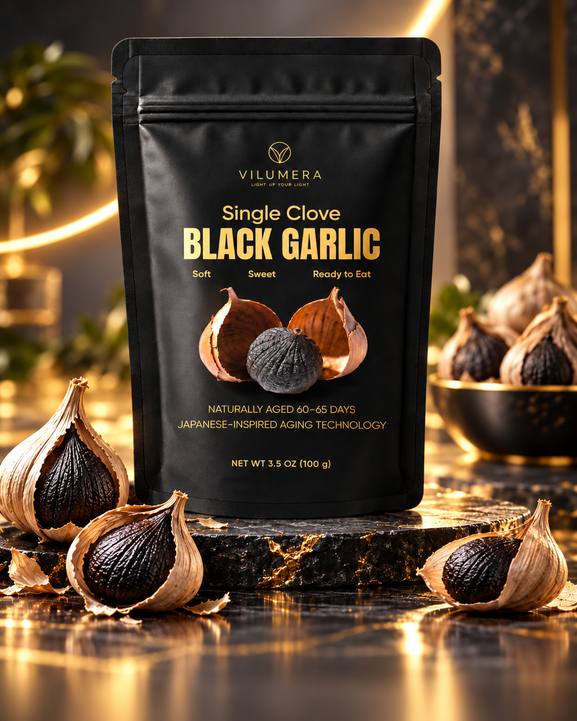 Single Clove Black Garlic | 100 g