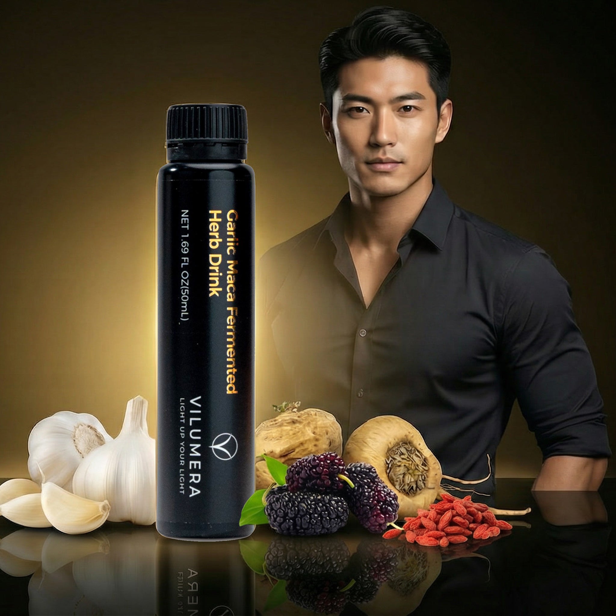 Garlic Maca Fermented Herb Drink